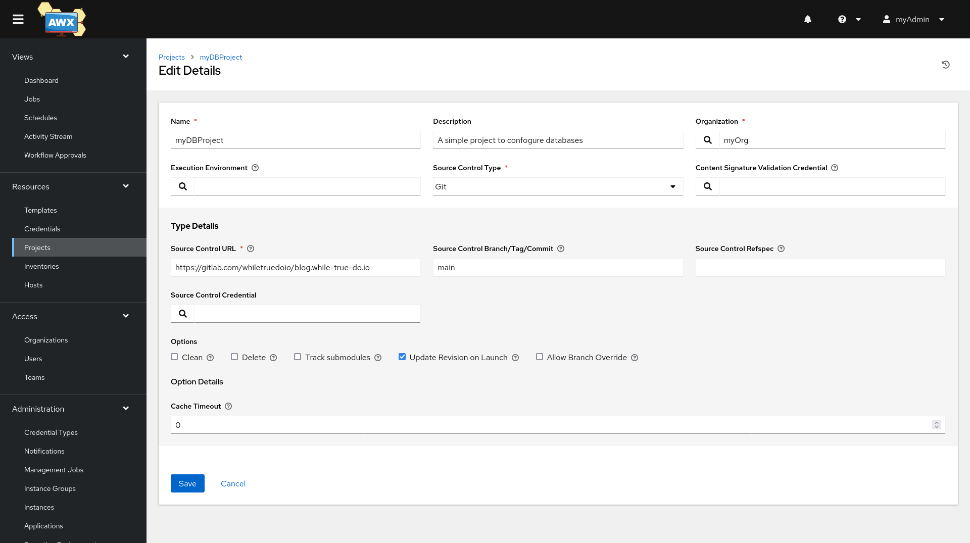 Ansible - AWX 2/2