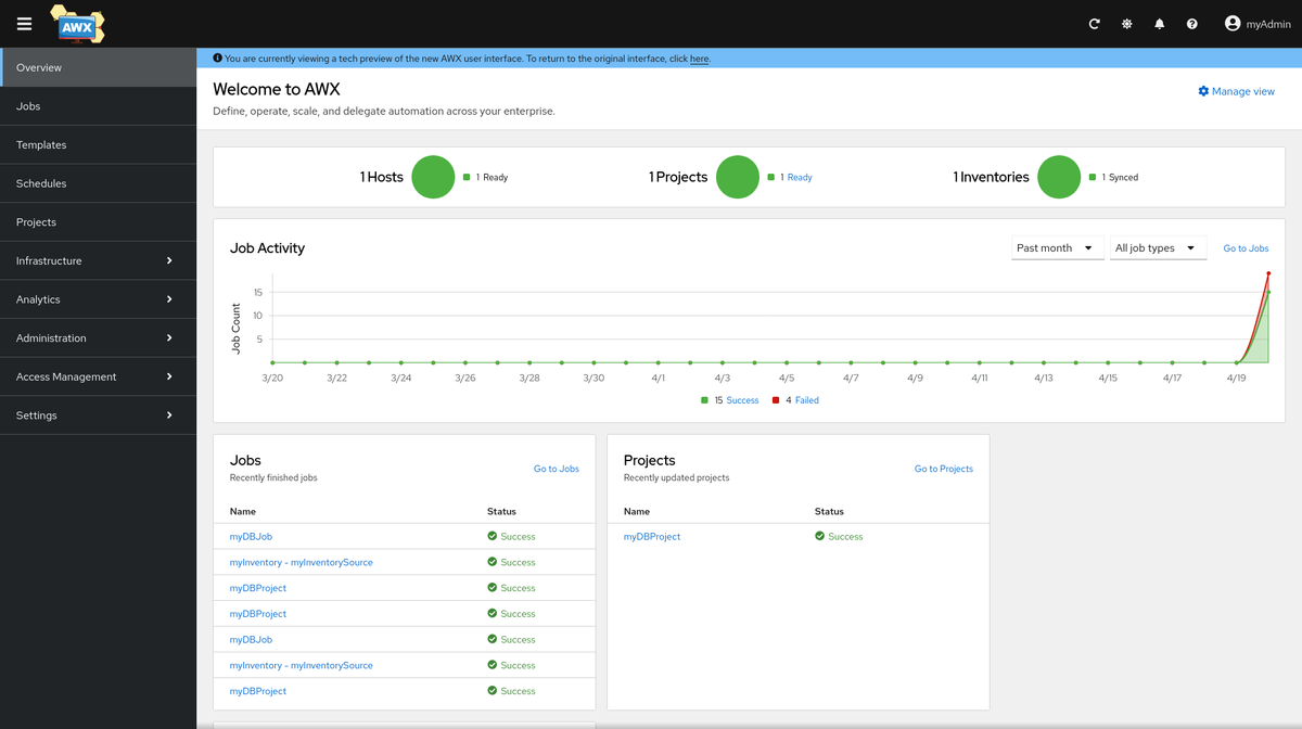 Ansible - AWX 2/2